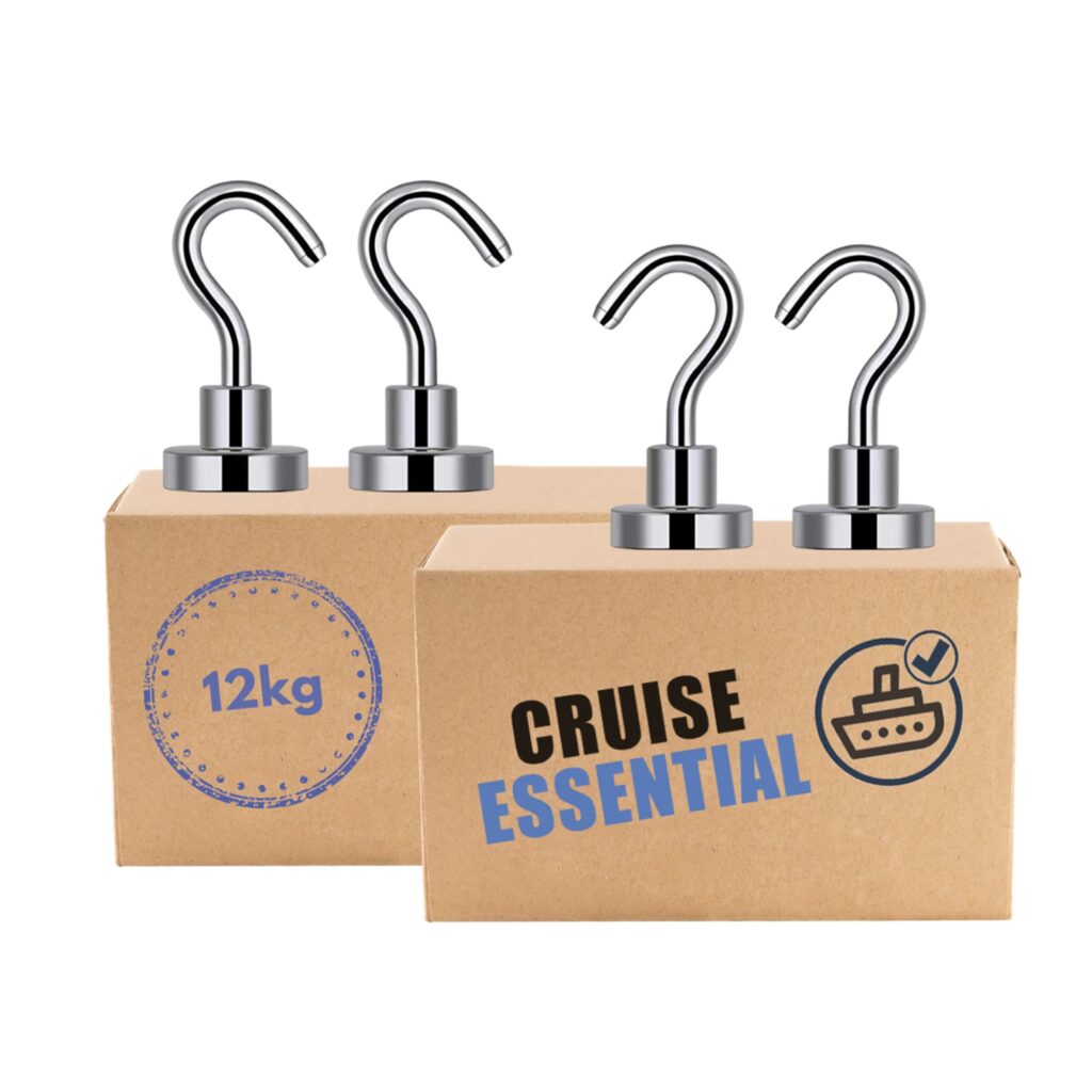 Magnetic hooks for cruises