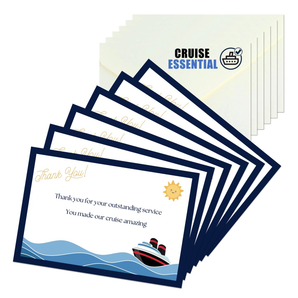 Cruise Thank You Cards