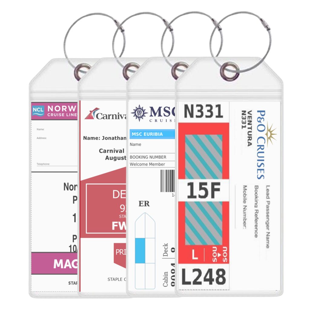Cruise Luggage Tag Holders
